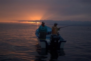 Pescando en Loreto